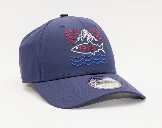 Kšiltovka New Era 9FORTY Outdoors Fishing Navy