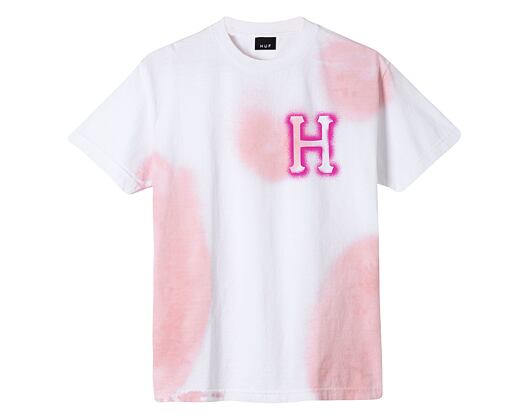 Triko HUF Overspray Classic H T-Shirt White