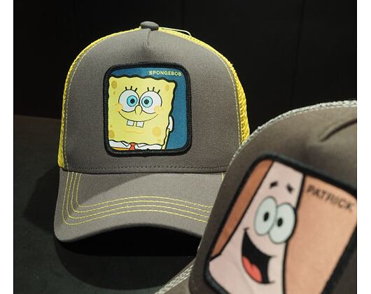 Kšiltovka Capslab Trucker By Freegun  (Sponge Bob) Sponge Bob