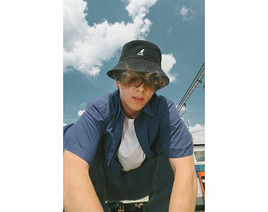 Klobouk Kangol - Bermuda Bucket - Black