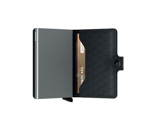 Peněženka Secrid Miniwallet Optical Black/Titanium