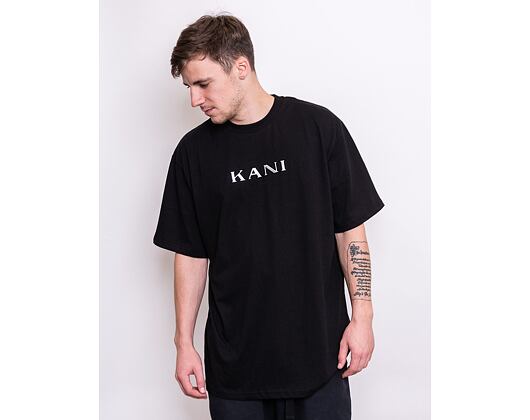 Triko Karl Kani Retro Tee Black - 6069905