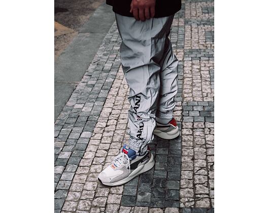 Kalhoty Karl Kani Retro Reflective Trackpants Silver - 6006128