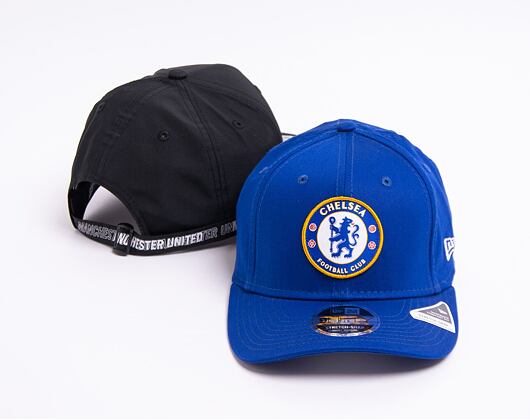 Kšiltovka New Era 9FIFTY Stretch Snap Basic Logo Chelsea FC Lion Crest Calming Blue