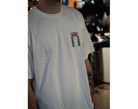 Triko RIP N DIP Groovy Nermal Tee White