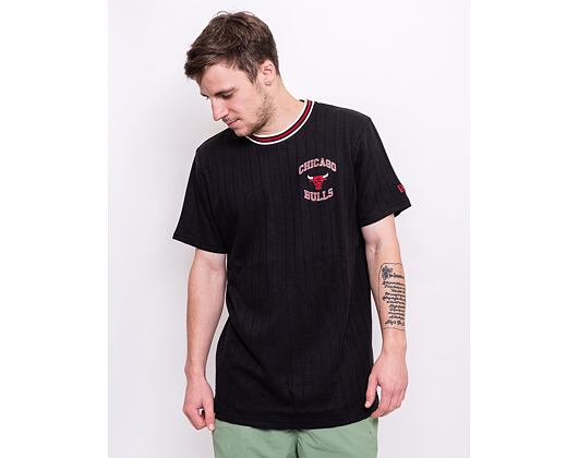 Triko New Era NBA Tee Chicago Bulls Black