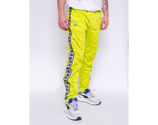 Tepláky Kappa 222 Banda Rastoria Connor 304UTN0 BYN Reflective Green
