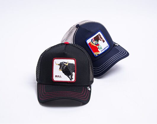 Kšiltovka Goorin - Trucker Bull Honky - Black