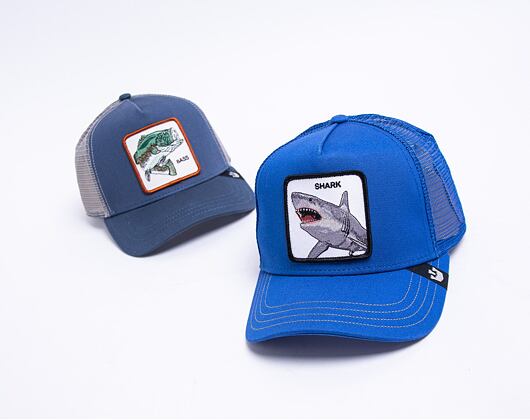 Kšiltovka Goorin - Trucker Chomp Chomp - Blue