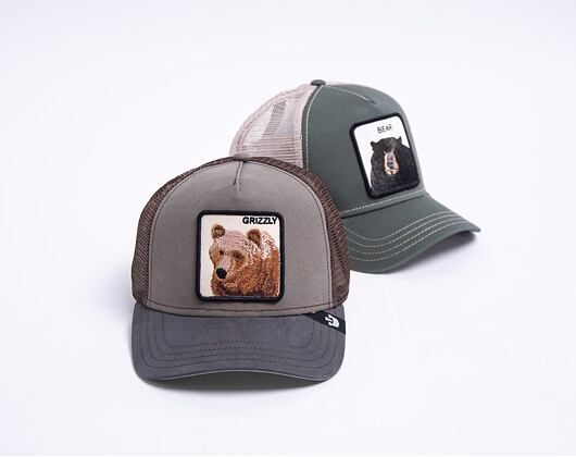 Kšiltovka Goorin - Trucker Grizz - Olive