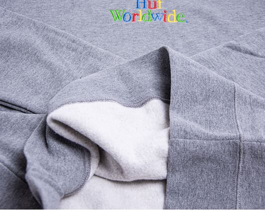 Mikina HUF Woz Pullover Grey Heather