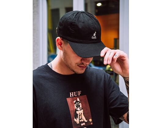 Triko HUF Good Boy Black
