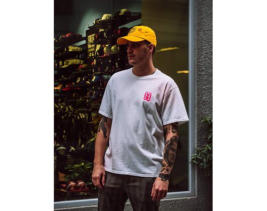 Triko HUF Overspray Classic H T-Shirt White