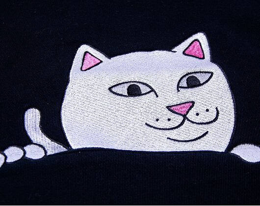 Mikina RIP N DIP Peeking Nermal Hoodie Black