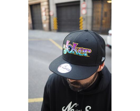 Kšiltovka NEW ERA 9FIFTY The Joker Wordmark Black