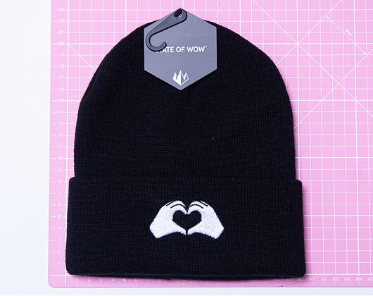 Kulich State of WOW Handsign Beanie - Love Black