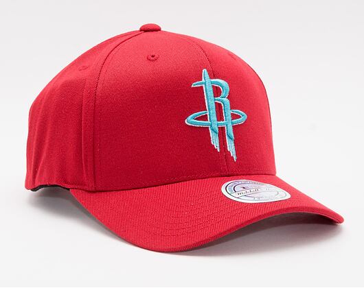 Kšiltovka Mitchell & Ness Red/Teal Snapback Houston Rockets