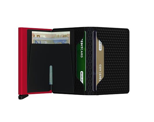 Peněženka Secrid Slimwallet Cubic Black Red