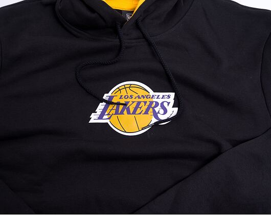 Mikina New Era Varsity detail Hoody Los Angeles Lakers Black