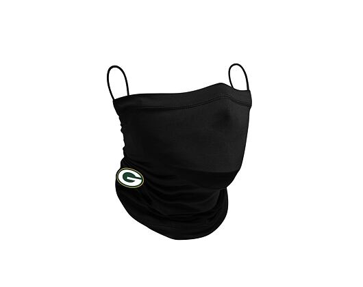 Nákrčník New era NFL On-Field Green Bay Packers Neck Gaiter Black