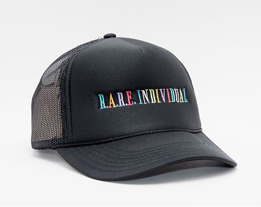 Kšiltovka Pink Dolphin Rare Individual Trucker Black