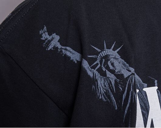 Triko HUF Landmarks T-Shirt Black