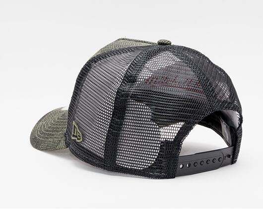 Kšiltovka New Era 9FORTY A-Frame Trucker NBA Engineered Fit Boston Celtics Snapback New Olive