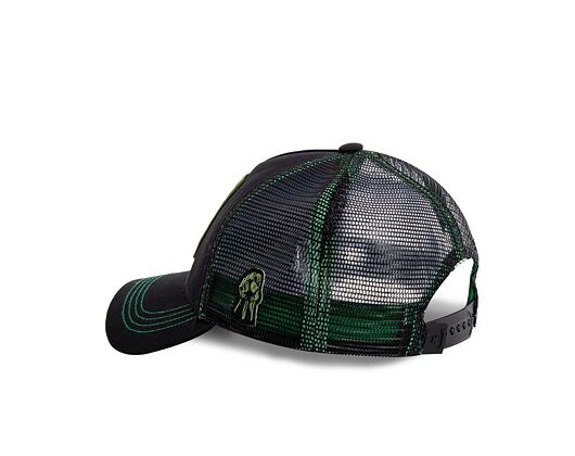 Kšiltovka Capslab Hulk 2 Trucker Black / Green - HLK2