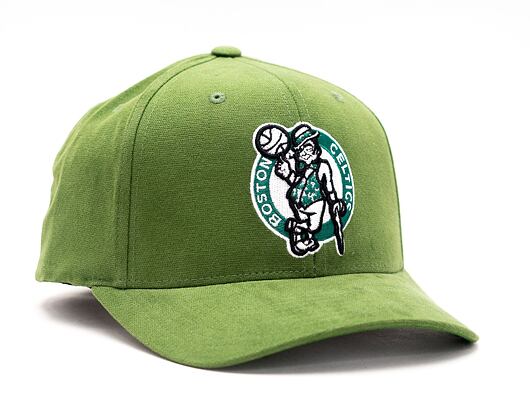 Kšiltovka Mitchell & Ness INTL840 Boston Celtics Cardinal 110 Snapback