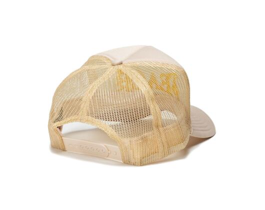 Kšiltovka Pink Dolphin TEACH PEACE HAT OH2206TPCR TAN