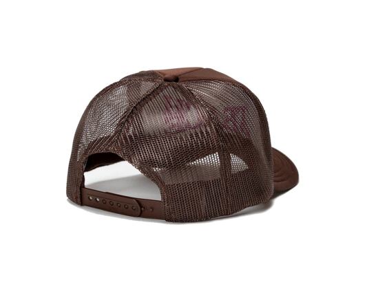 Kšiltovka Pink Dolphin TEACH PEACE HAT OH2206TPBR BROWN