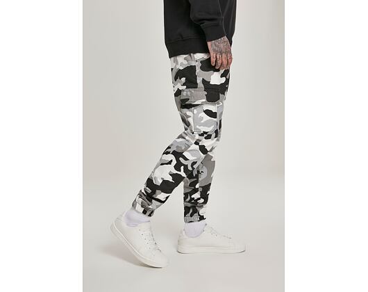Kalhoty Urban Classic TB3137 Camo Cargo Jogging Pants 2.0 Snow Camo