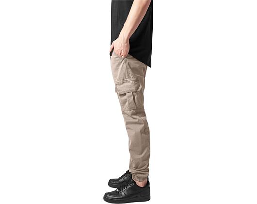 Kalhoty Urban Classic TB1268 Cargo Jogging Pants Sand