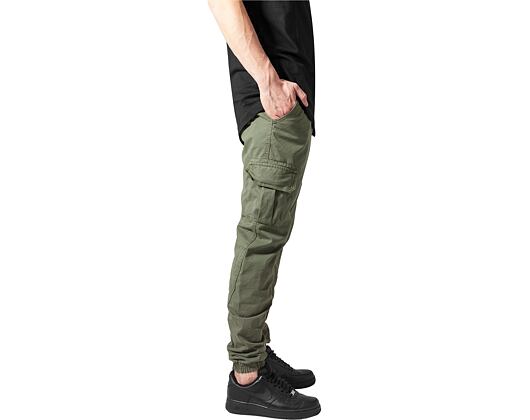 Kalhoty Urban Classic TB1268 Cargo Jogging Pants Olive