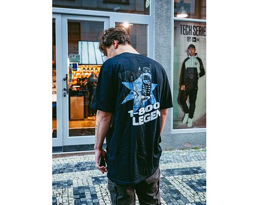 Triko Pink Dolphin Hotline Tee OH12011HLBL Black