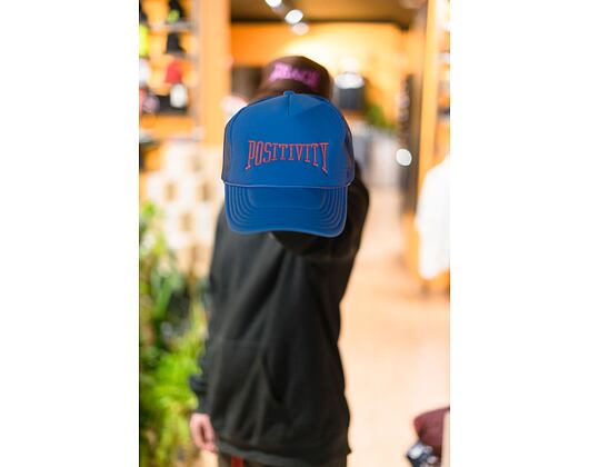 Kšiltovka Pink Dolphin POSITIVITY HAT OH2206POBL BLUE
