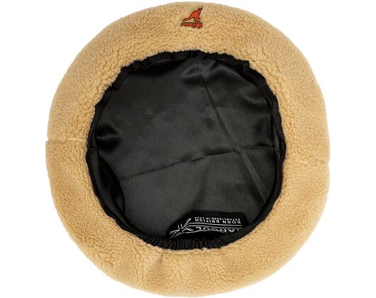 Baret Kangol Plush Beret Beige K4380-BG265