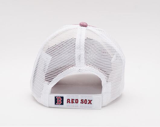 Kšiltovka New Era 9FORTY Trucker MLB Home Field Boston Red Sox Snapback Maroon