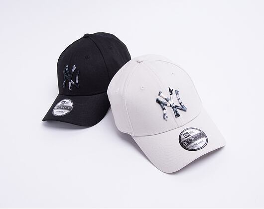 Kšiltovka New Era 9FORTY MLB Camo Infill New York Yankees Strapback Stone / Urban Camo