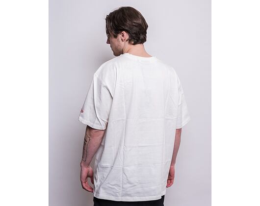 Triko New Era MLB Heritage Oversized Tee Los Angeles Dodgers Off White