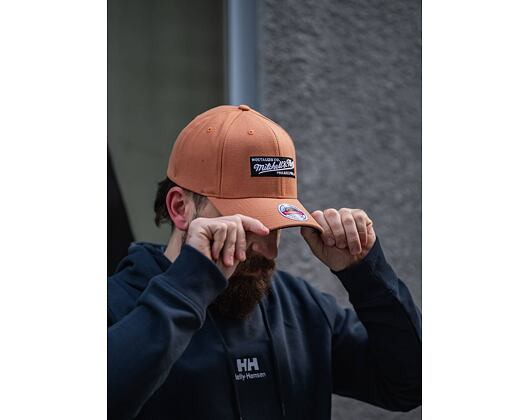 Kšiltovka Mitchell & Ness Branded Box Logo Redline Snapback INTL911 Tan
