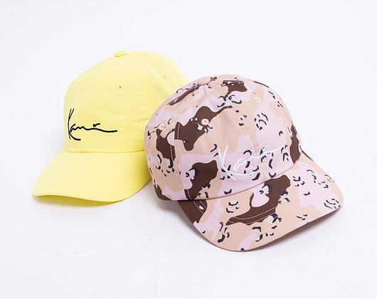 Kšiltovka Karl Kani Signature Camo Cap Beige 7030815