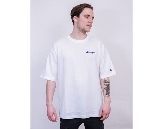 Triko Champion Oversized Crewneck T-Shirt 214282 White