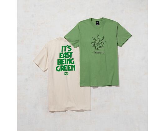 Triko HUF 4/20 Easy Green T-Shirt Dill Green