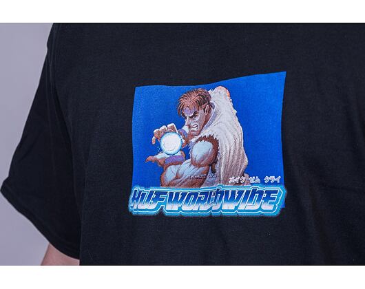 Triko HUF Street Fighter Ryu T-Shirt Black