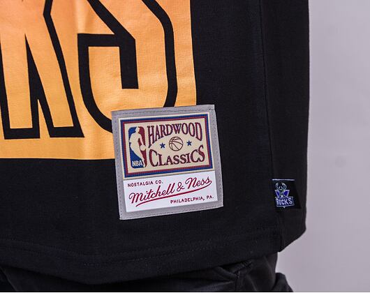 Triko Mitchell & Ness Milwaukee Bucks Flames Tee SSTEBW19142 Black