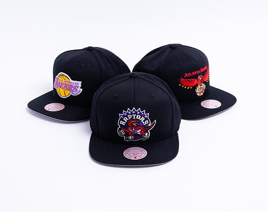 Kšiltovka Mitchell & Ness Toronto Raptors 6HSSS21HW051 WOOL SOLID Black