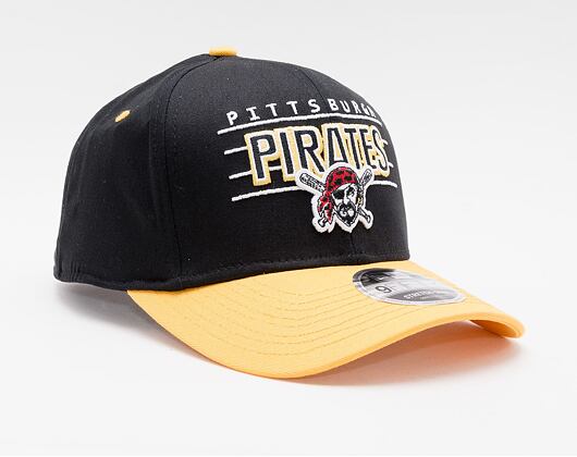 Kšiltovka New Era 9FIFTY Stretch-Snap MLB Team Wordmark Pittsburgh Pirates Snapback Black