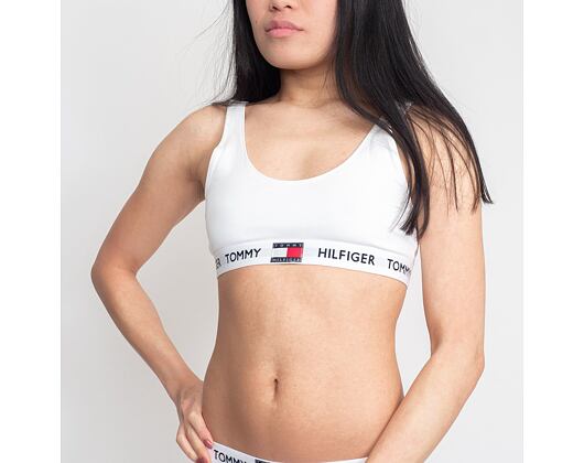 Podprsenka Tommy Hilfiger Bralette UW0UW02225 YCD Bílá