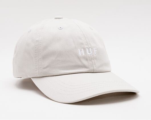 Kšiltovka HUF Essentials OG Logo CV 6 Panel Stone